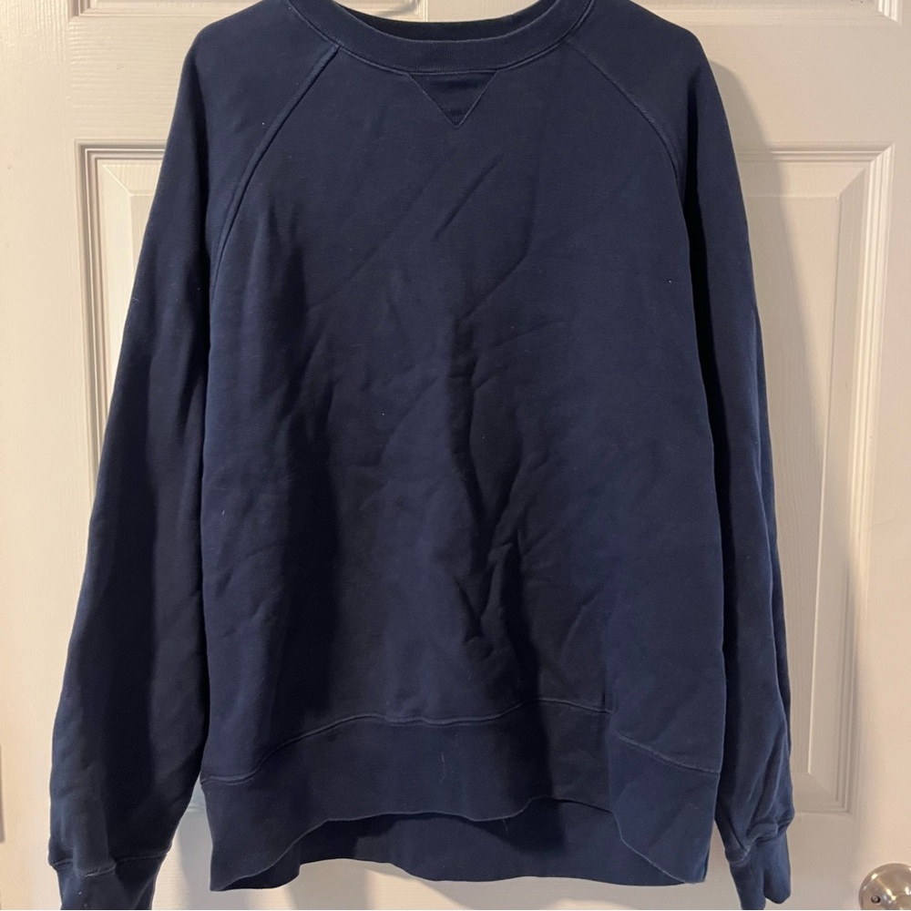 Converse Kim Jones Men's Navy Blue Crewneck Sweatshirt